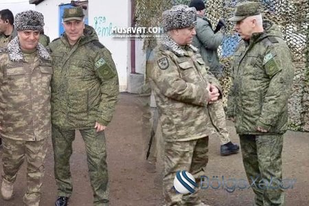 General-polkovnik Əli Nağıyev general-leytenant Rüstəm Muradovla -FOTOLAR
