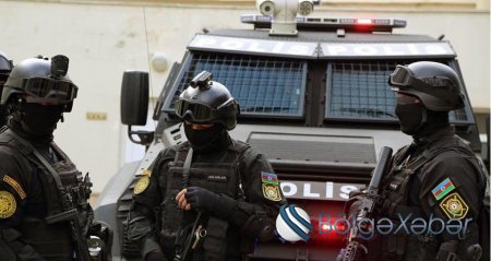 Polis xüsusi əməliyyat keçirdi, silahlı şəxslər saxlandı - FOTO ,VİDEO