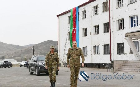 Prezident və birinci xanım Qubadlı rayonunda səfərdə olublar