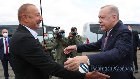 Prezident İlham Əliyev Ərdoğanla fotosunu paylaşdı