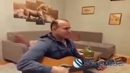 Şəhid polkovnik Emil Nəzirovun görüntüləri hər kəsi təsirləndirdi (VİDEO)