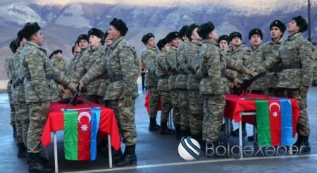 Azərbaycanda hərbi xidmətə növbəti çağırış başa çatdı