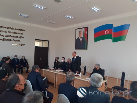 Türkmən kəndində Bərdə icra başçısının səyyar qəbul – görüşü olmuşdur