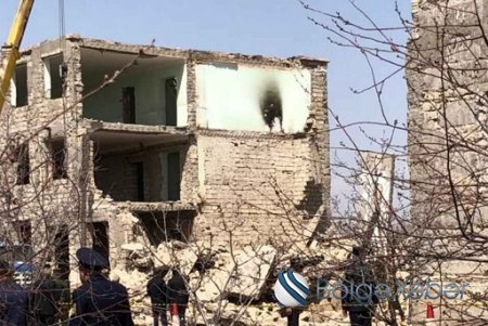 Naxçıvanda məktəbin çökməsi nəticəsində 3 nəfər ölüb, yaralı var