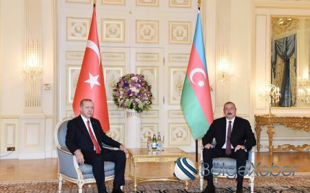 Rizədə Azərbaycan və Türkiyə prezidentlərinin görüşü olub