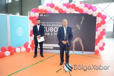 Tərtərdə ilk dəfə "Bədii Gimnastika üzrə 6-cı Bölgələrarası Kubok yarışı"na start verilib