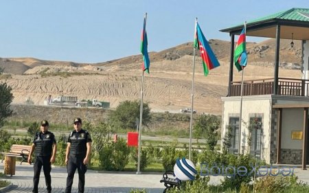 Ağalı kəndində polis sahə məntəqəsi yaradılıb - FOTO