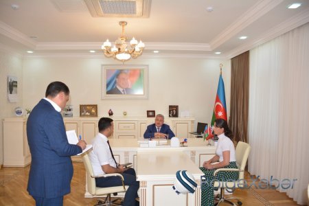Tərtərdə növbəti dəfə vətəndaşların müraciətləri dinlənilib