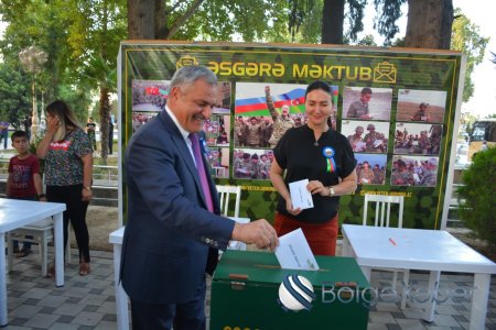Tərtərdə “Əsgərə məktub” layihəsi keçirilib