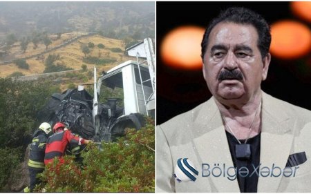İbrahim Tatlısəs yol qəzasına düşdü