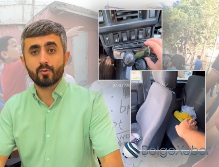 Nail Kəmərlinin avtomobilindən oğurluq edən şəxs tutuldu-VİDEO