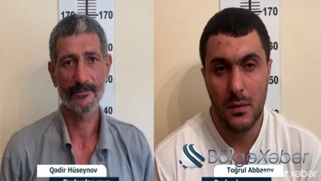 Su sayğaclarını oğurlayan şəxslər saxlanılıblar VİDEO