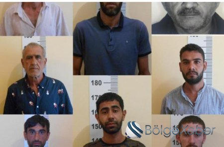 Narkotiklərin qanunsuz dövriyyəsinə görə 8 nəfər saxlanıldı — FOTO