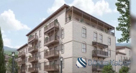 Şuşada yaşayış binaları belə olacaq (FOTOLAR)