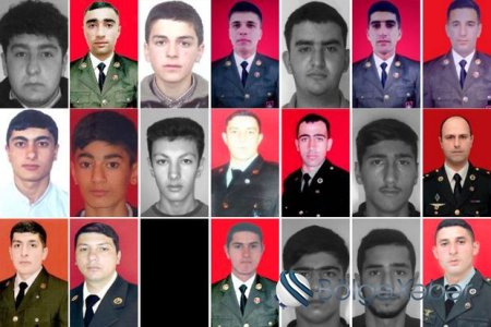 Bu gün adları açıqlanan şəhidlərin - SİYAHISI