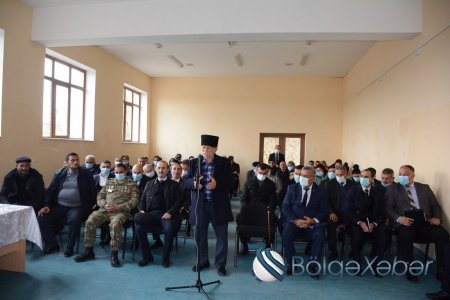 Rayon rəhbərinin Bala Kəngərli kəndində növbəti səyyar qəbul-görüşü keçirilib