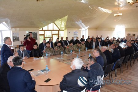 Tərtərdə mina və müharibədən zərərçəkənlərin problemlərinin həllinə dəstək mövzusunda konfrans keçirilib