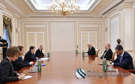 İlham Əliyev Rusiya Prezidentinin köməkçisini qəbul etdi
