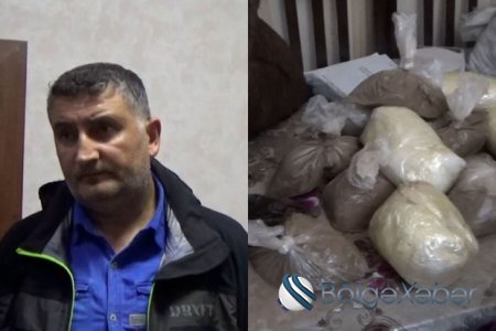 Bakı şəhərini narkotik maddələrlə “təmin” edən tədarükçülərdən biri saxlanılıb - VİDEO
