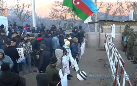 Laçın yolundakı aksiya 72 gündür davam edir