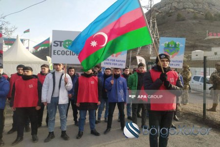 Laçın yolundakı aksiya 80 gündür davam edir