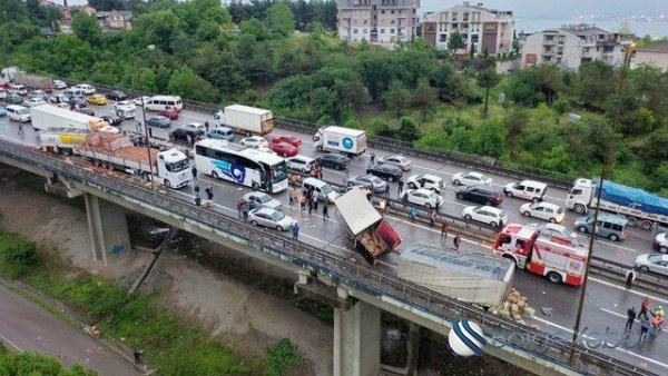 Türkiyədə DƏHŞƏTLİ OLAY: 58 avtomobil toqquşdu
