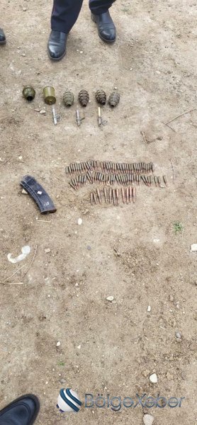 Goranboyda silah-sursat aşkarlandı
