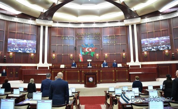 Milli Məclisin növbəti plenar iclasının tarixi və gündəliyi açıqlanıb