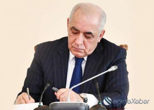 Baş nazir Əli Əsədov qərar imzaladı