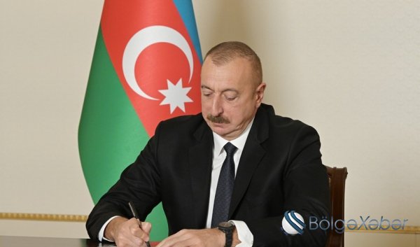 İlham Əliyev Türkiyə Böyük Millət Məclisinin sədrini qəbul edib