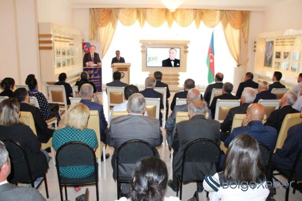 Goranboyda, “14 iyul 1969 cu il – müasir və qüdrətli Azərbaycanın təməlinin qoyulduğu gün“ mövzusunda konfrans keçirildi