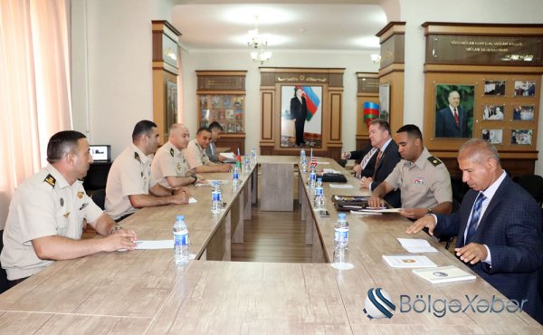 Bu nümayəndənin heyəti Milli Müdafiə Universitetini ziyarət edib