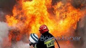 Bakıda yanğınla nəticələnən partlayış oldu