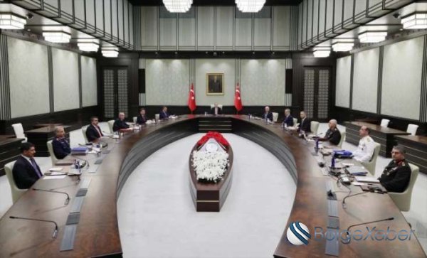 Türkiyə Ali Hərbi Şuranın iclası keçirildi