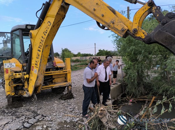 Bərdə rayonunun Qaraqoyunlu kəndinin su basmış ərazisinin sudan təmizlənməsi işləri başa çatdırılmışdır