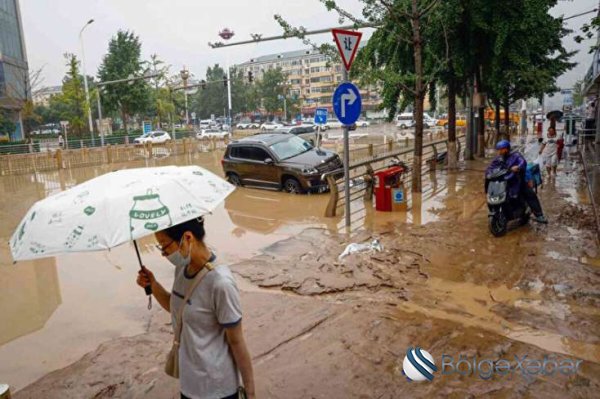 Çində daşqında ölənlərin sayı 33-ə çatıb