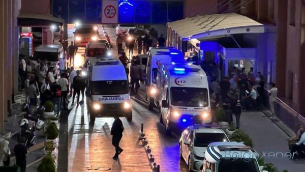 Türkiyədə iki ailə arasında dava: 41 nəfər yaralandı