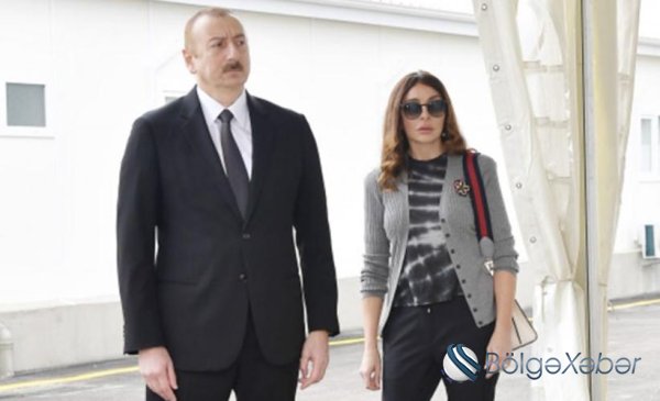 Prezident və xanımı Mirziyayevləri belə qarşıladı