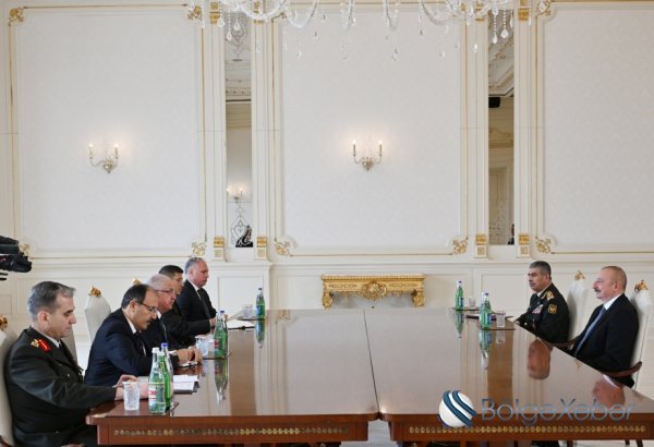 İlham Əliyev Türkiyənin Baş Qərargah rəisini qəbul etdi