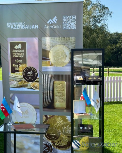 “AzerGold” QSC-nin qızıl sikkə kolleksiyaları Almaniyada  nümayiş olunub