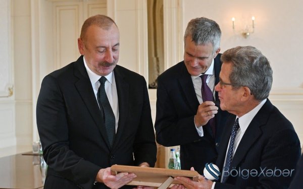 Prezident BP-nin İdarə Heyətinin sədrini qəbul etdi