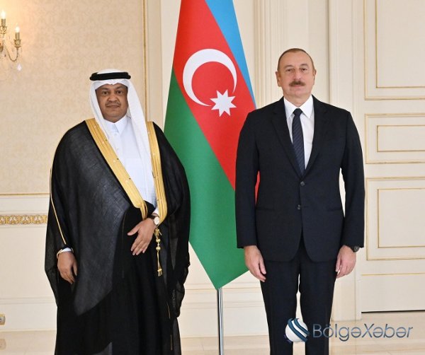 Prezident Səudiyyə Ərəbistanı səfirinin etimadnaməsini qəbul edib