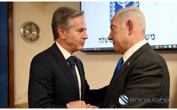 Blinken və Netanyahu ordunun qərargahında görüşdü