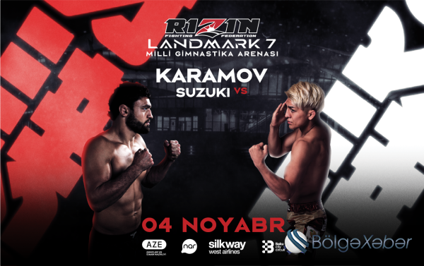 “Nar” beynəlxalq MMA yarışı “RIZIN” turnirinin rəsmi tərəfdaşıdır