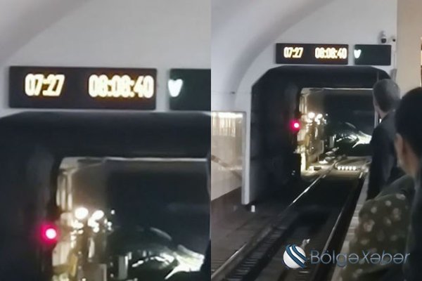 Metro rəsmisindən pik vaxtda 7 dəqiqəlik gecikməyə CAVAB