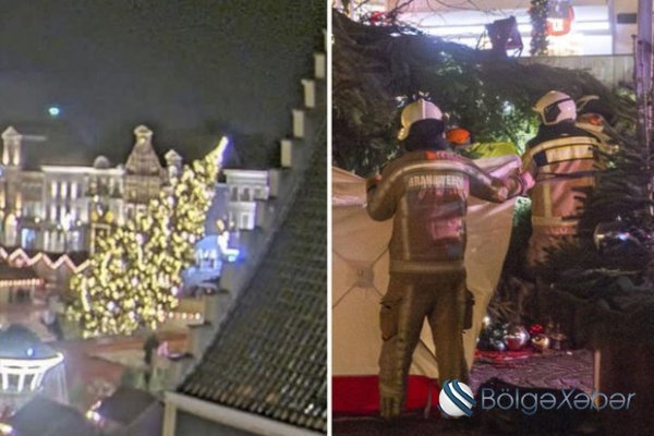 Belçikada Milad ağacı aşıb, ölən və yaralananlar var