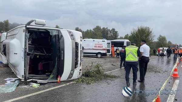 Türkiyədə daha bir avtobus qəzası: ölənlər var