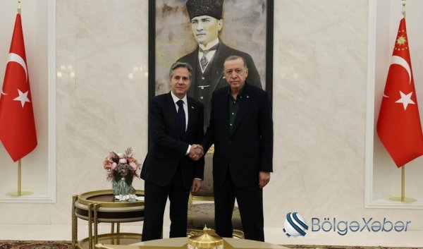 Ərdoğan və Blinken arasında görüş keçirildi