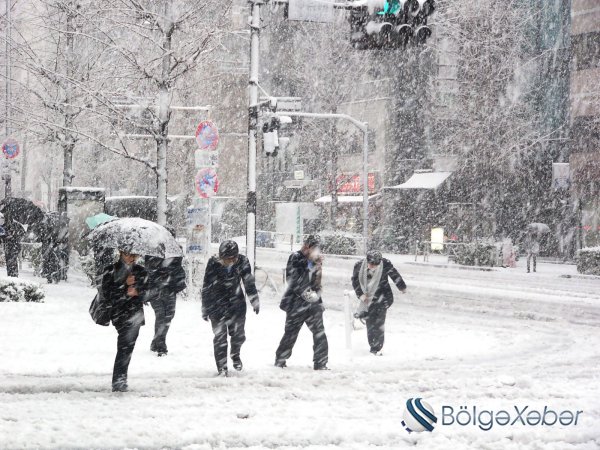 Sabah Bakıya və bölgələrə qar yağacaq