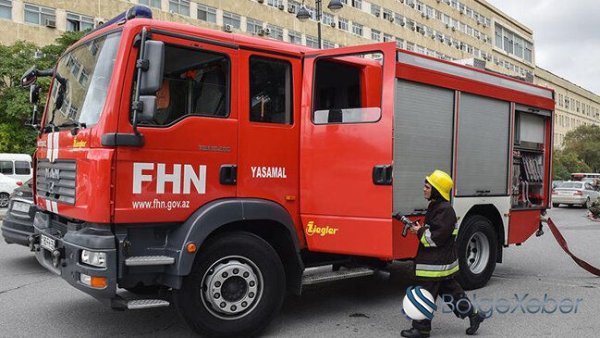 FHN Sumqayıtdakı yanğınla bağlı daha bir məlumat yaydı